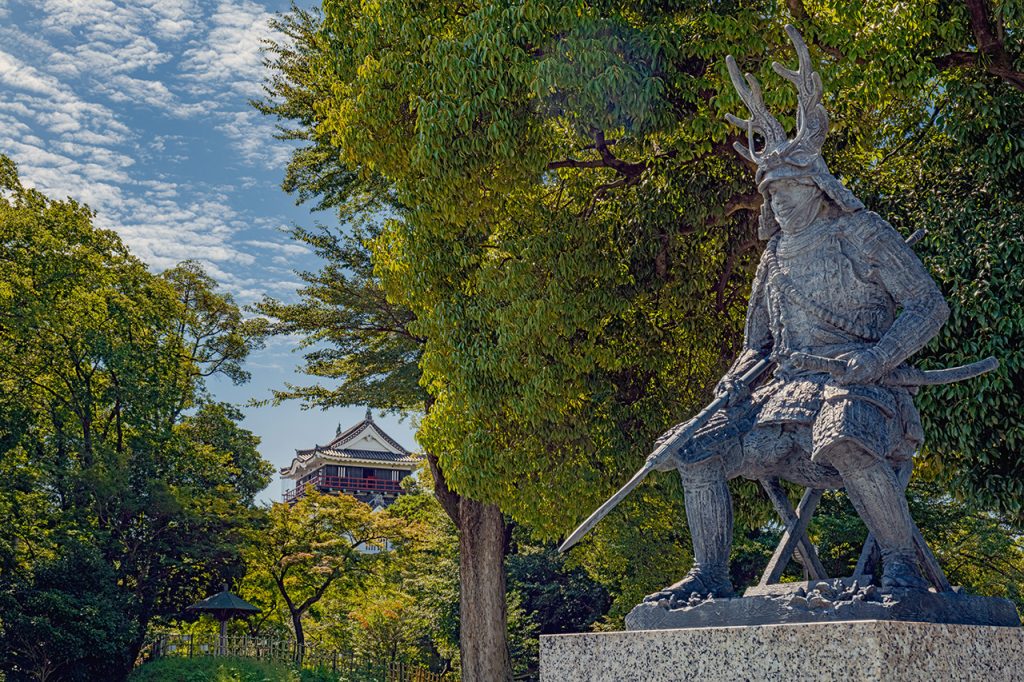 写真：岡崎 本多忠勝像